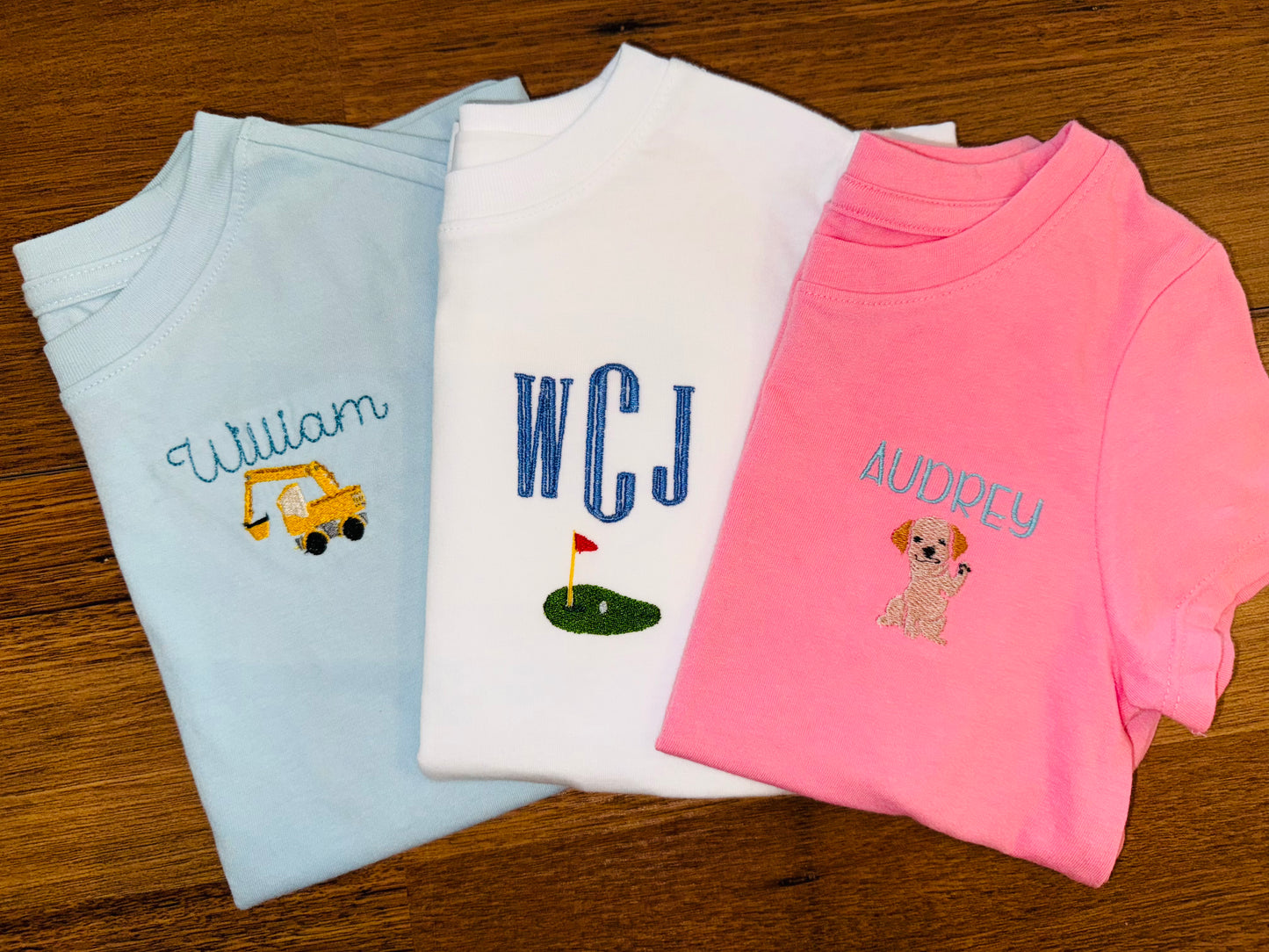 Custom Embroidered Children's T-Shirt