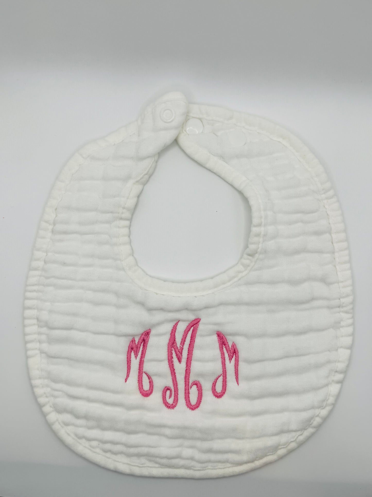 Custom Embroidered Baby Bibs