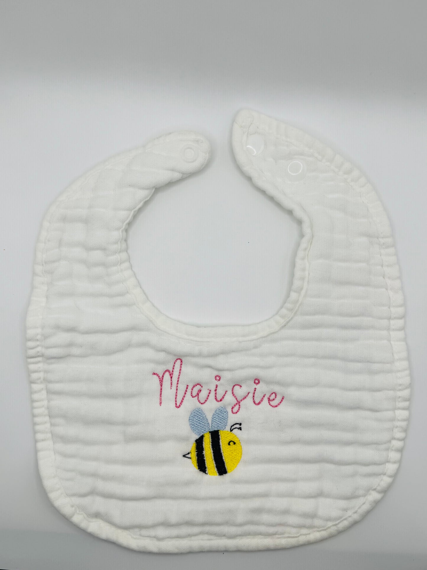 Custom Embroidered Baby Bibs